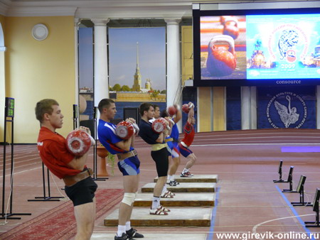 Чемпионат России по гиревому спорту 2009. Санкт-Петербург