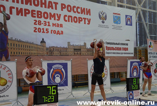 Фмнал чемпионата России по гиревому спорту 2015