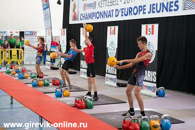 Первенство Европы среди юношей 2019, Париж