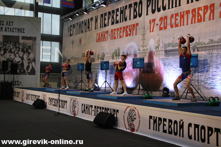 Чемпионат России по гиревому спорту 2020, Санкт-Петербург